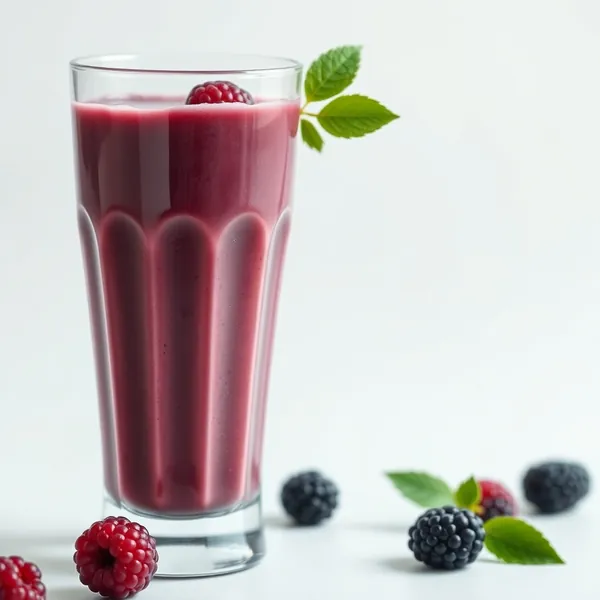 Hoch-Protein-Murbeere-Smoothie