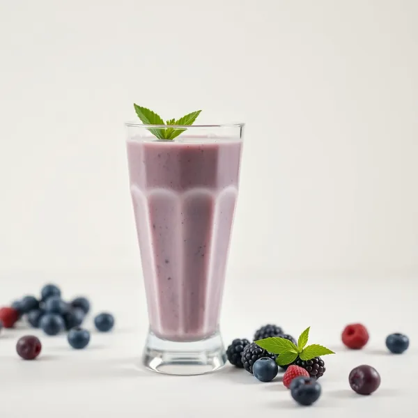 Batido de Kefir de Arándano Alto en Proteínas