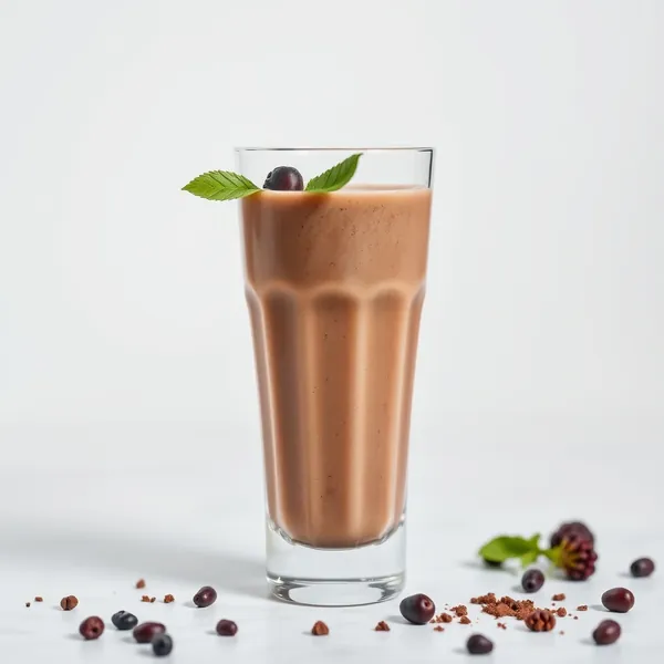 High Protein Cacao Powder Hemp Milk Smoothie