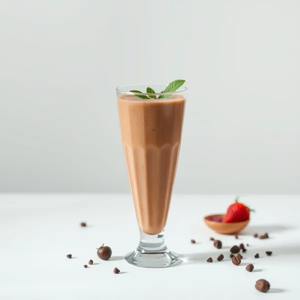 High Protein Cacao Powder Protein Shake Smoothie