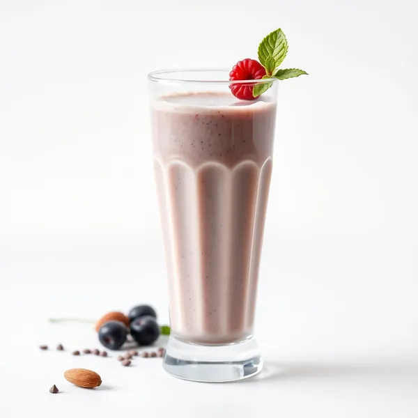 Smoothie de Amêndoa e Chia Alto em Proteínas