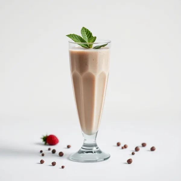 Smoothie de Chía y Leche de Guisante Alta en Proteínas
