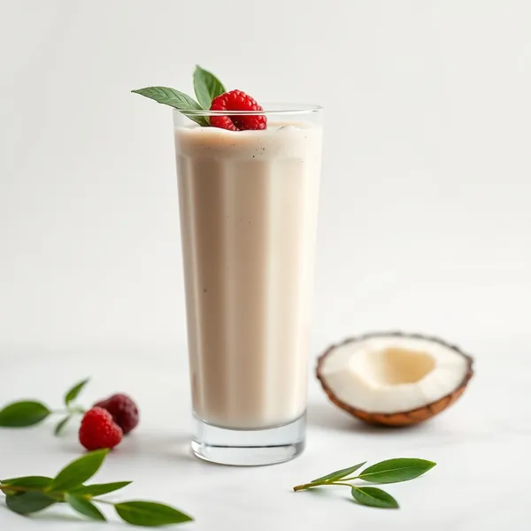 High Protein Coconut Hemp Milk Smoothie