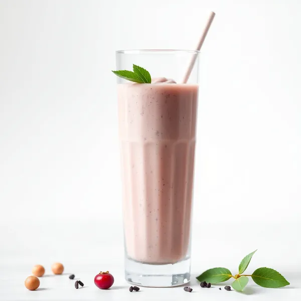 High Protein Dragonfruit Hazelnut Milk Smoothie