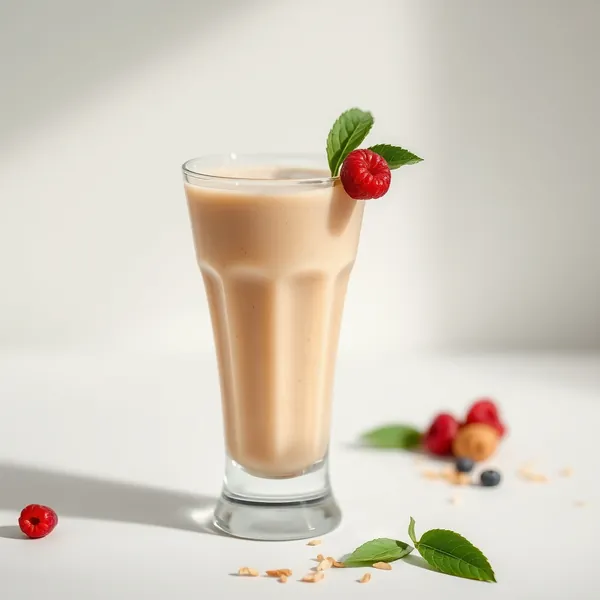 High Protein Ginger Hemp Milk Smoothie