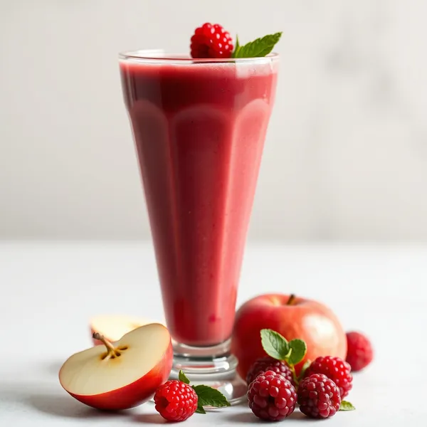 High Protein Goji Berry Apple Juice Smoothie