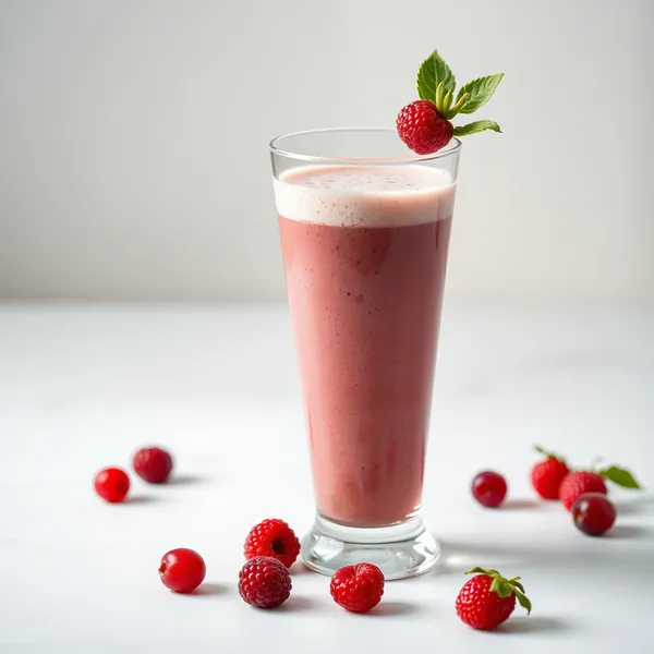 Smoothie de Goji e Iogurte Grego Alto em Proteínas