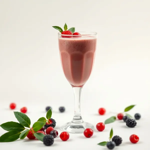 High Protein Goji Berry Hemp Milk Smoothie