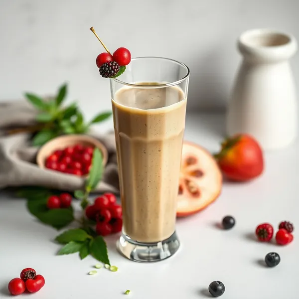 Batido de Té Matcha con Goji Alto en Proteínas