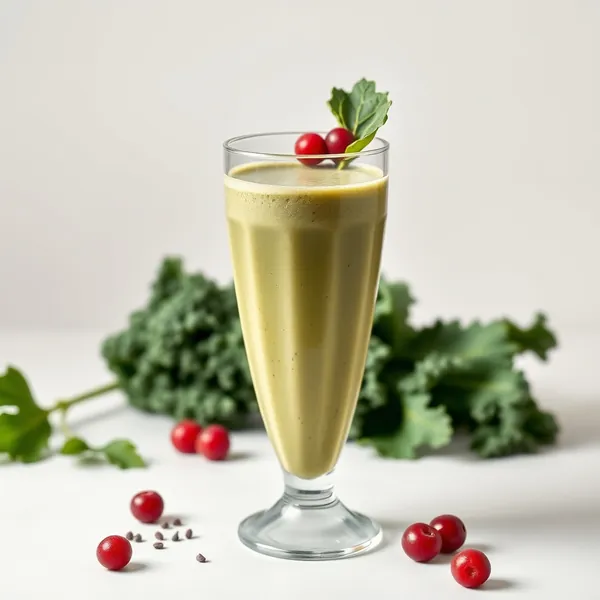 Smoothie Riche en Protéines Kale Matcha