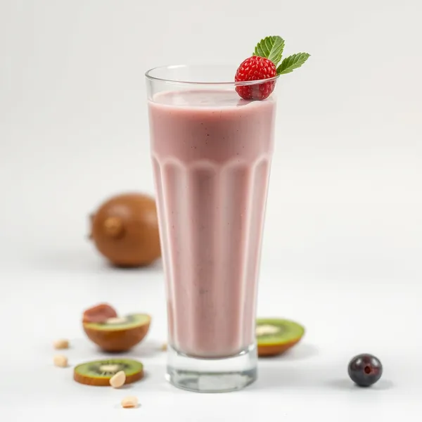 Batido Alto en Proteínas de Kiwi y Leche de Macadamia