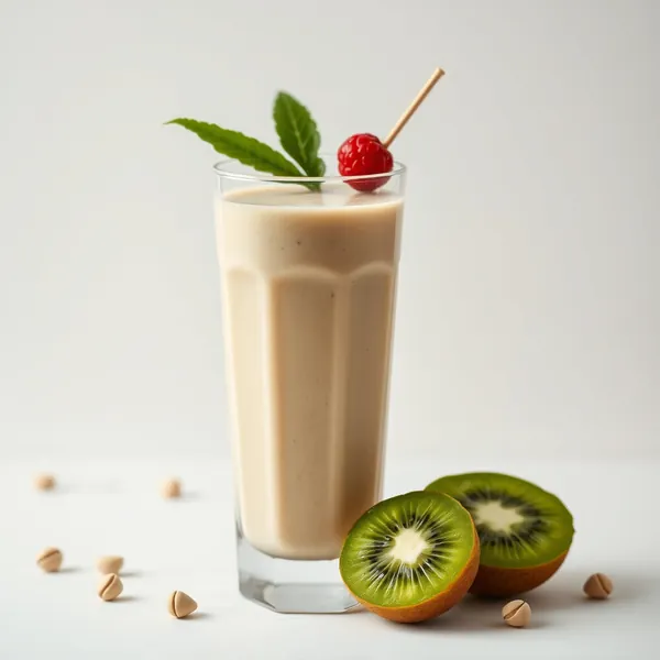 Smoothie Haut en Protéines Kiwi et Pistache