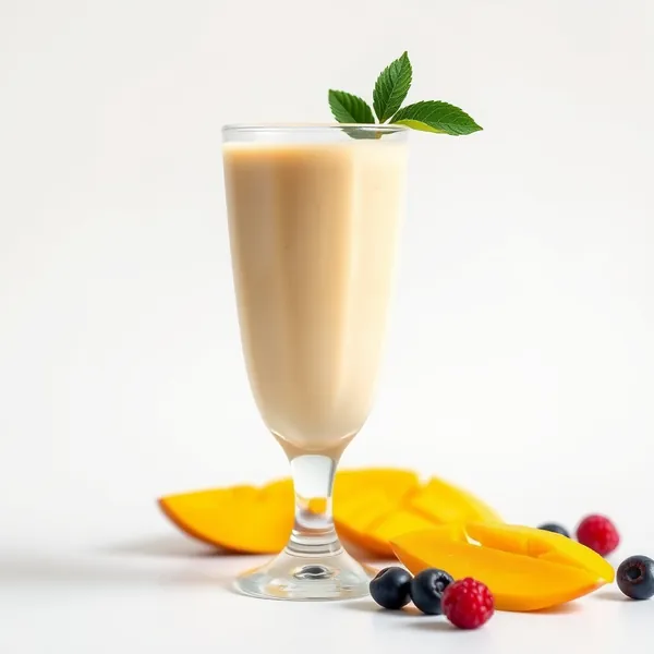 High Protein Mango Spelt Milk Smoothie
