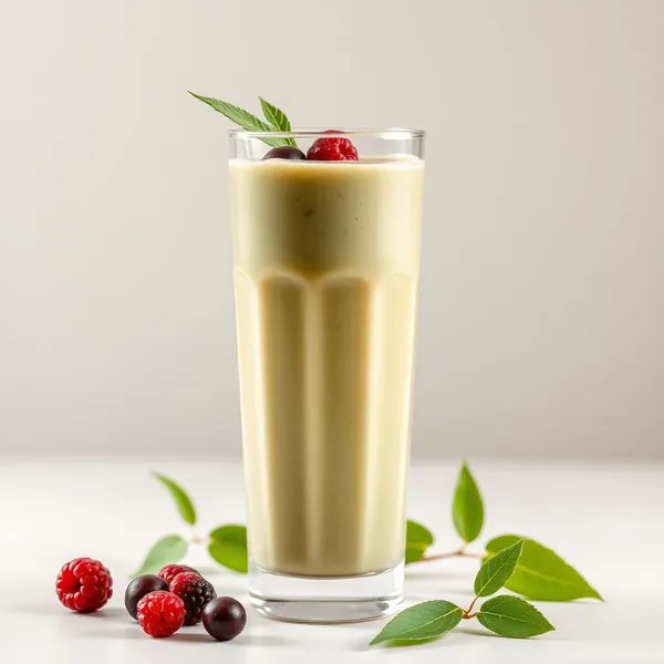 Smoothie Alto em Proteínas Matcha Kefir