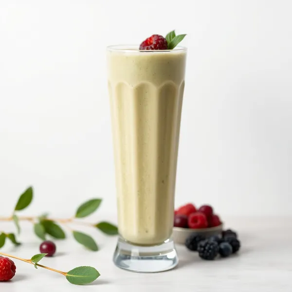 Smoothie au Lait d'Épeautre Riche en Protéines
