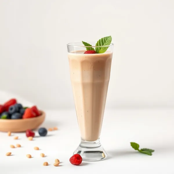 High Protein Peanut Butter Hemp Milk Smoothie