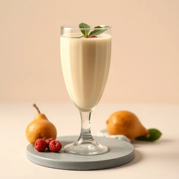 Smoothie Haut en Protéines de Poire et Lait d'Épeautre