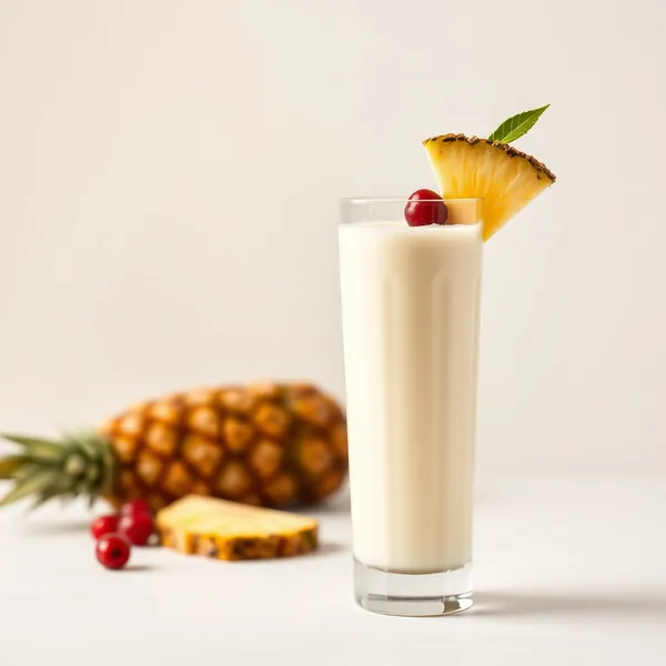 Smoothie de Abacaxi Kefir Alto em Proteína