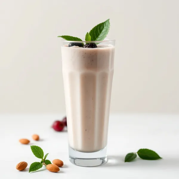 Batido Alto en Proteínas con Leche de Almendra y Coco