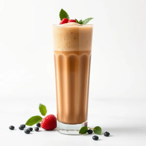 Smoothie aus Kaltem Kaffee mit Hohem Proteingehalt