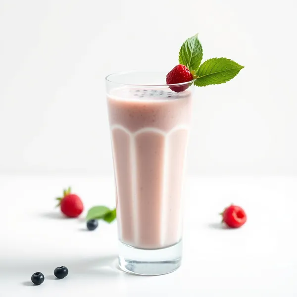 Batido de Kefir Alto em Proteínas