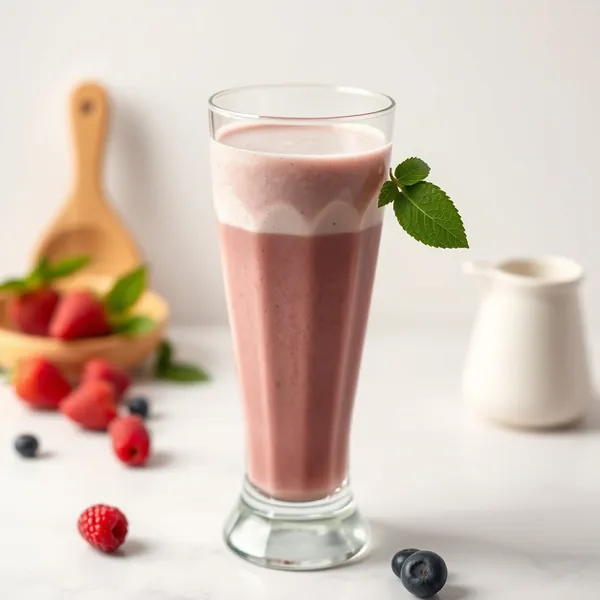 High Protein Soy Milk Smoothie