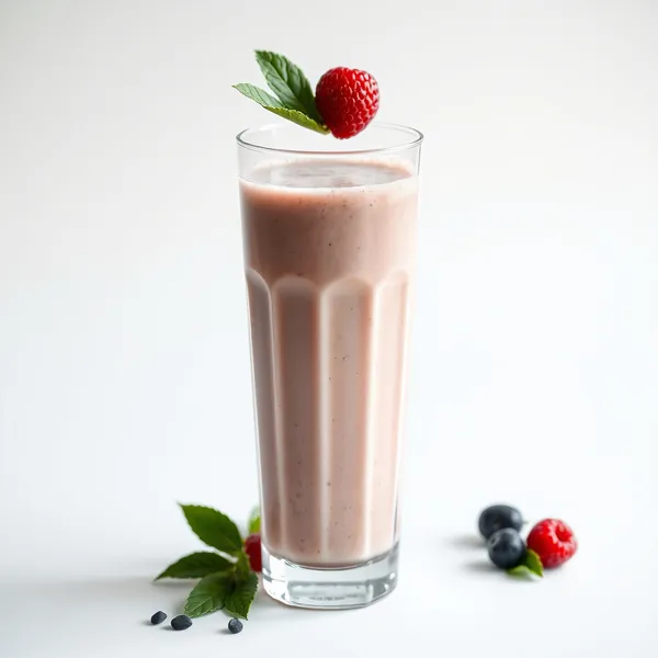 Smoothie au Lait d'Épeautre Riche en Protéines