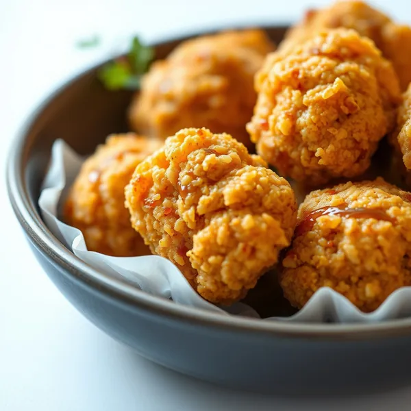 Honey Glazed Quinoa Puff