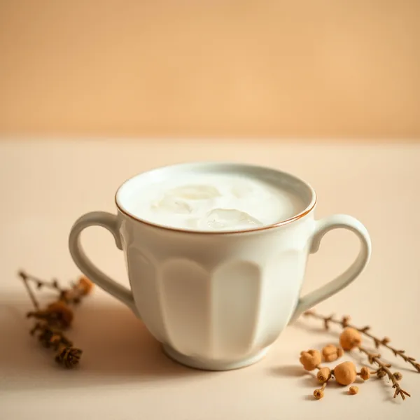 Eiskaltes Kamelmilch