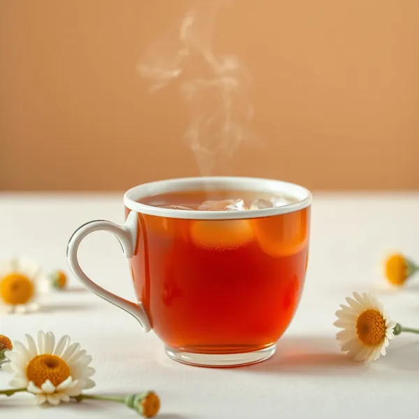 Iced Cold Chamomile Tea