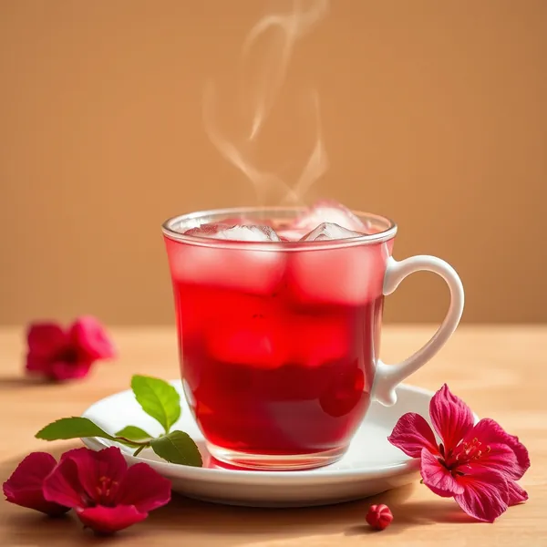 Thé de Hibiscus Froid