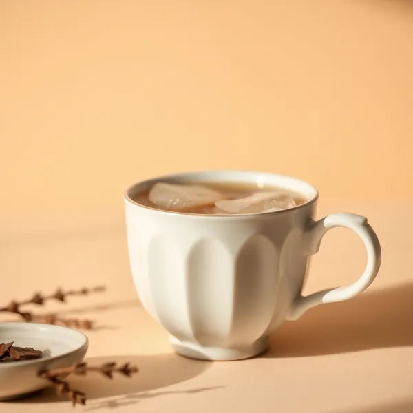 Chá Pu-erh Gelado