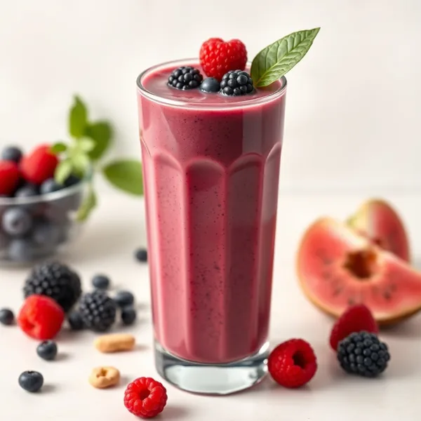 Immune-Boosting Acai Cashew Milk Smoothie