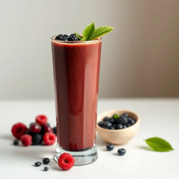 Smoothie di Caffè Freddo e Açaí per Rafforzare il Sistema Immunitario