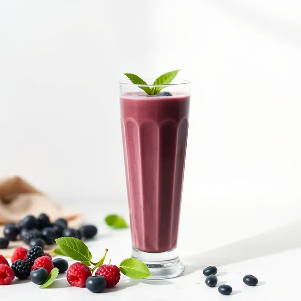 Immune Boosting Acai Oat Milk Smoothie