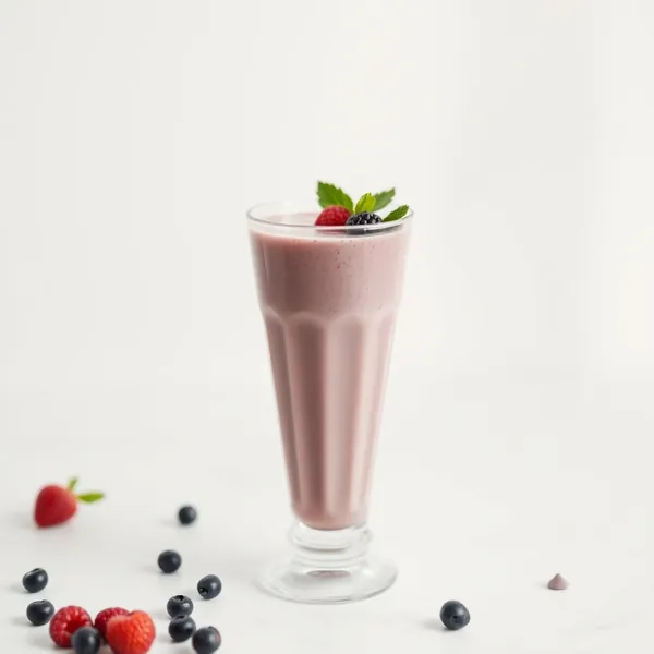 Immune-Boosting Acai Pea Milk Smoothie