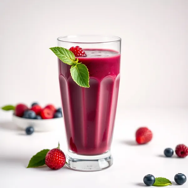 Immunstärkender Acai-Proteinshake-Smoothie