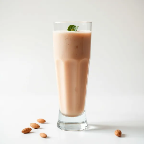 Smoothie de Pomme et de Lait d'Amande qui Renforce le Système Immunitaire