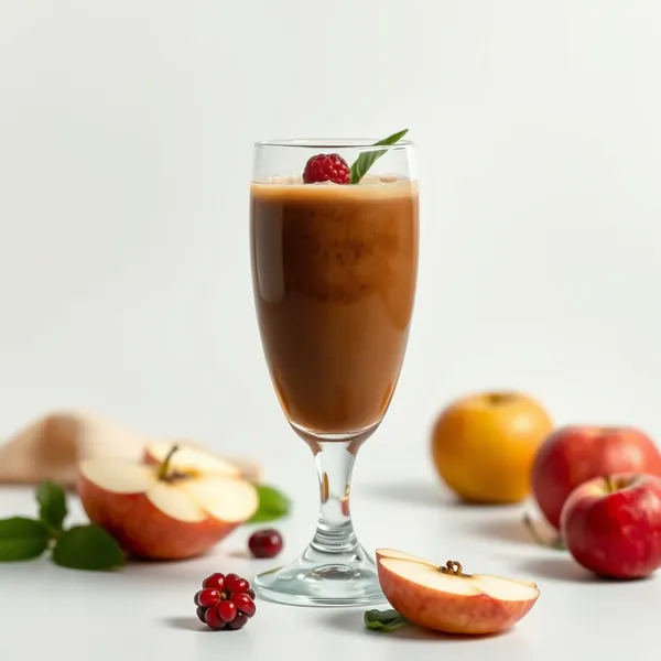 Immune-Boosting Apple Cold Brew Coffee Smoothie