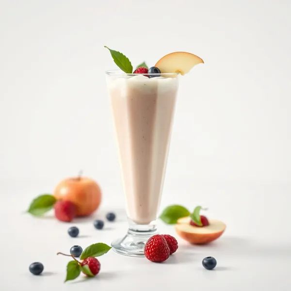 Batido de Manzana y Yogur Griego que Aumenta la Inmunidad