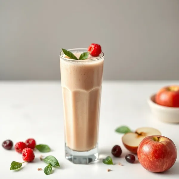 Immune-Boosting Apple Hemp Milk Smoothie