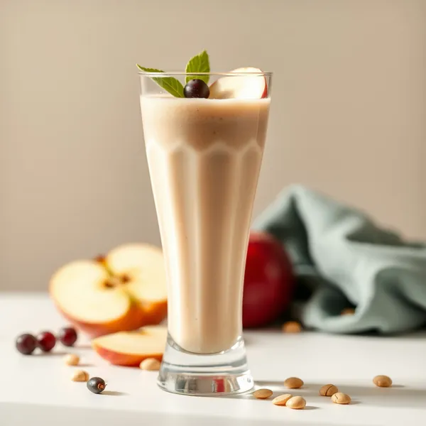 Immune-Boosting Apple Macadamia Milk Smoothie