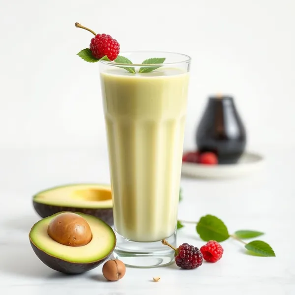 Smoothie Avocat et Lait de Noisette Renforçant le Système Immunitaire