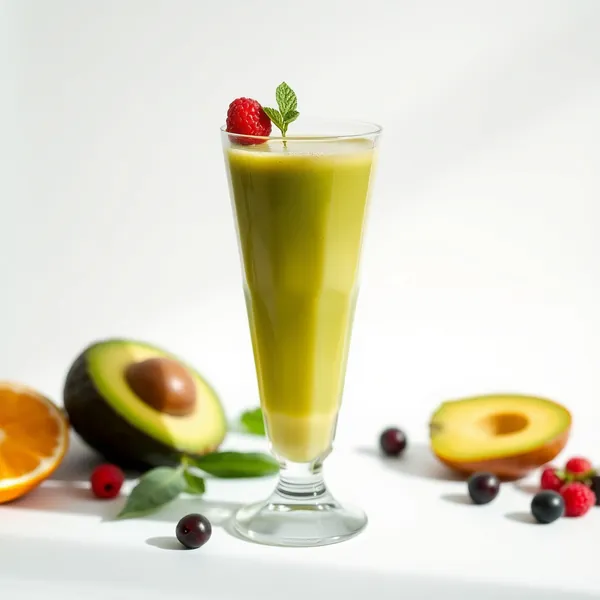Smoothie Avocado e Arancia che Potenzia il Sistema Immunitario