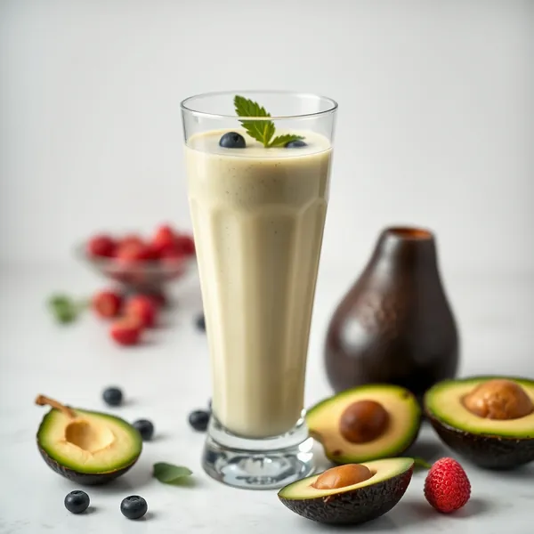 Smoothie Avocat et Soja qui Boost l'Immunité