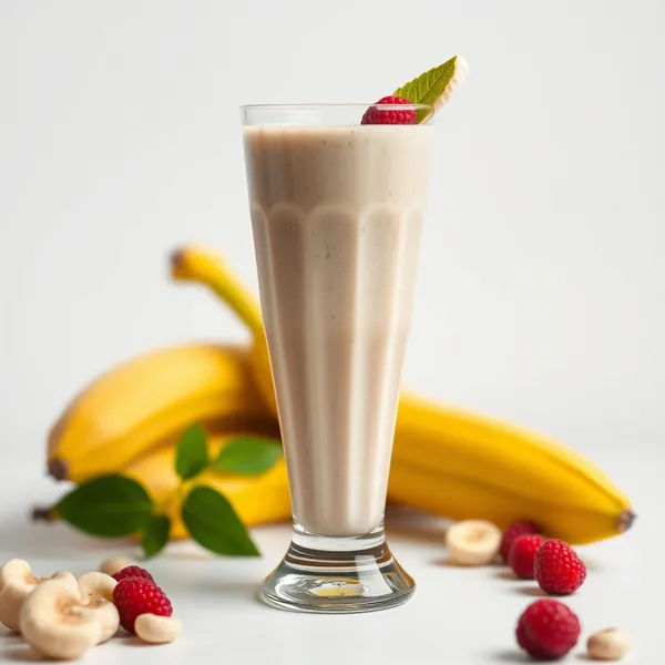 Smoothie de Banana e Leite de Caju para Aumentar a Imunidade