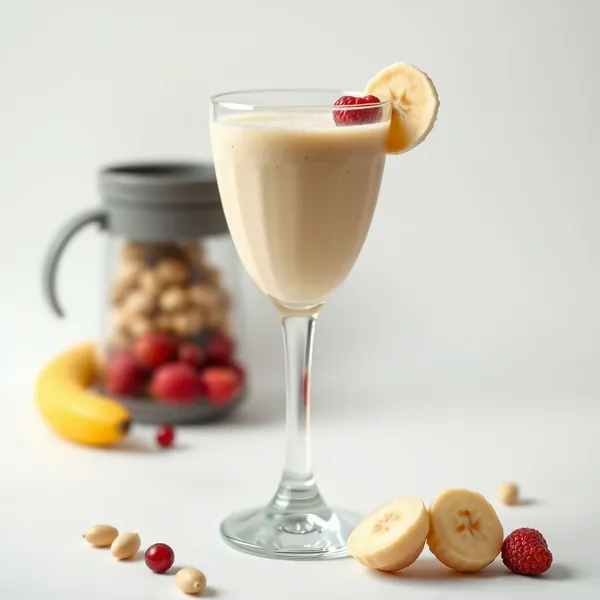 Smoothie di Banana e Latte di Macadamia per il Sistema Immunitario
