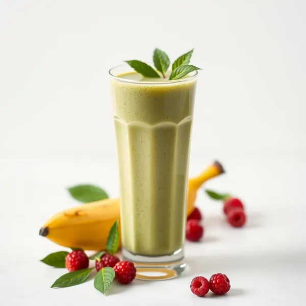 Smoothie Banana Matcha per Potenziare il Sistema Immunitario