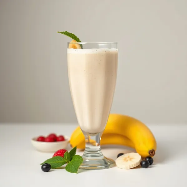 Immune Boosting Banana Protein Shake Smoothie