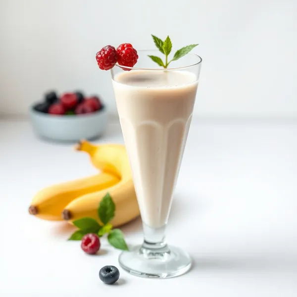 Batido de Banana y Leche de Soja que Aumenta la Inmunidad